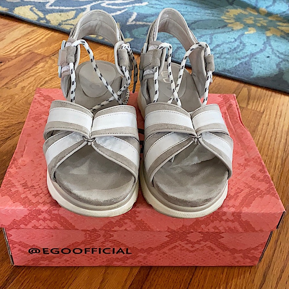 EGO brand style Hudson platform sandal